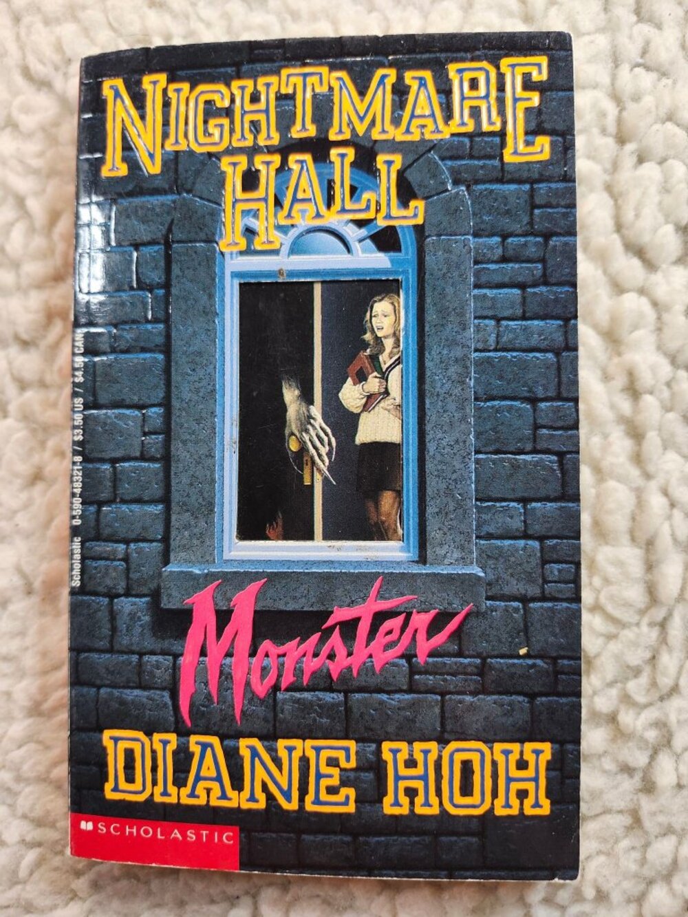 Diane Hoh Nightmare Hall Monster Paperback 1994 Scholastic YA Horror Teen